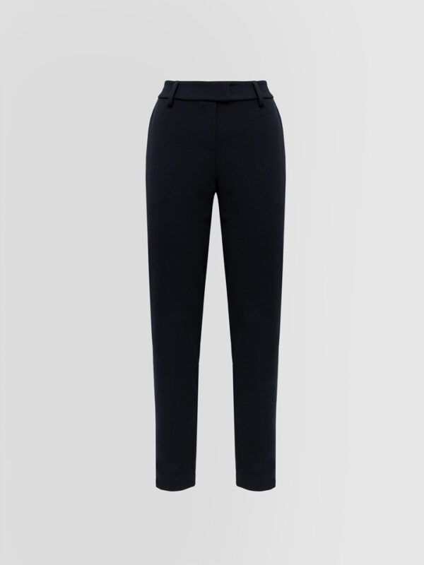 Pantalone sigaretta nero donna