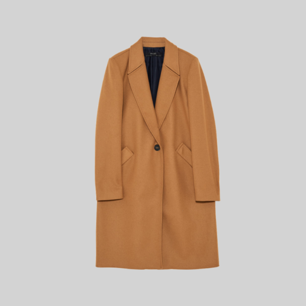 Cappotto cammello uomo